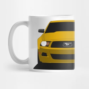 Yellow Ford Mustang Mug